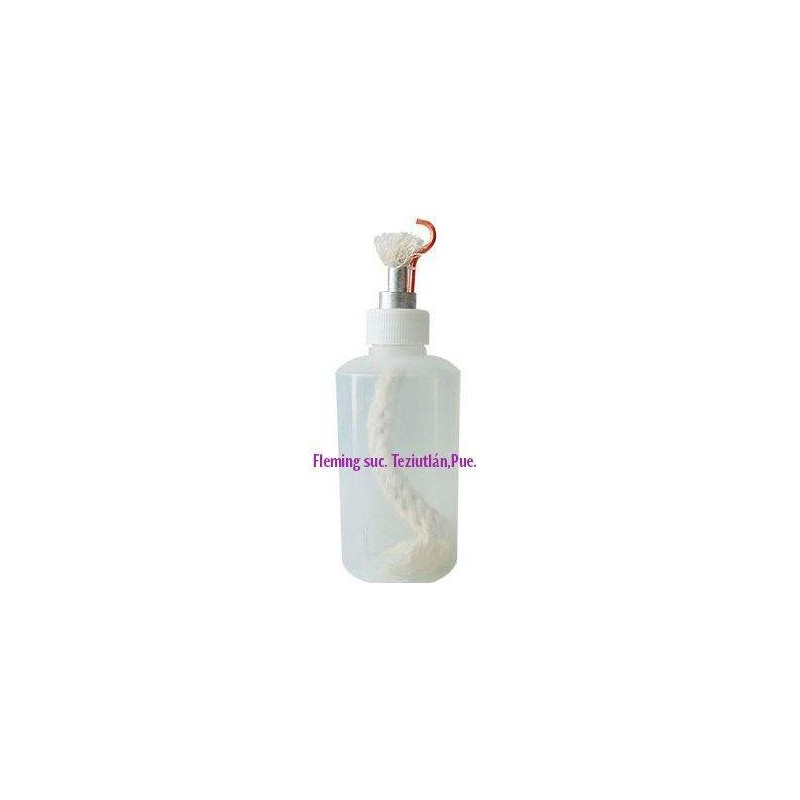 LAMPARA DE ALCOHOL PLASTICO