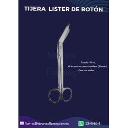 TIJERA DE BOTON 14CM HP