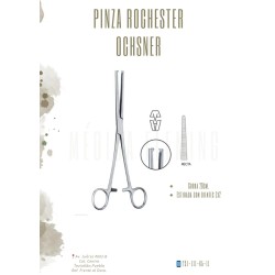 ROCHESTER OSNER PINZA CURVA 20 CM. ECONOM
